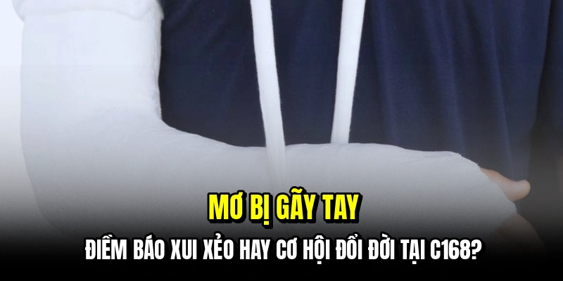 Mơ Bị Gãy Tay - Nhận Lộc Trời Ban Qua Từng Con Số Tại C168 4 Mơ bị gãy tay - Điềm báo xui xẻo hay cơ hội đổi đời tại C168?