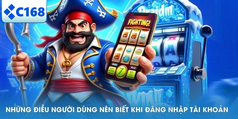 ĐĂNG NHẬP C168 6 Những điều người dùng nên biết khi đăng nhập tài khoản